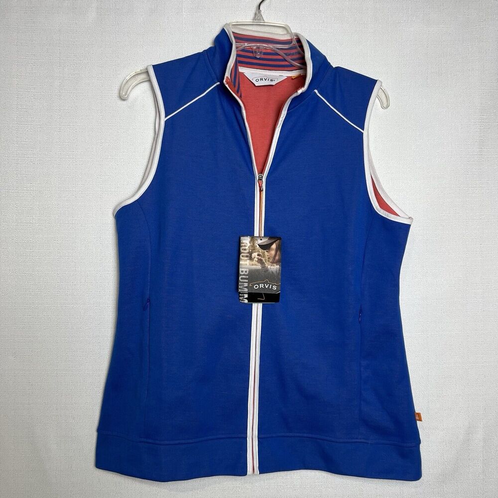 Orvis Trout Bum Dri Release with Fresh Guard Blue Vest NWT Women's Size Medium